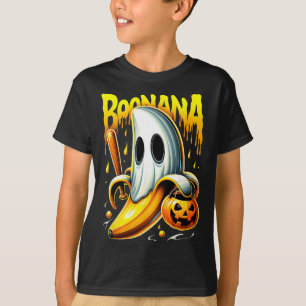 Boonana Ghost Nana Funny Halloween Kostümkunst T-Shirt