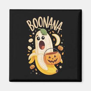 Boonana Niedlich Ghost Nana Halloween Kostüm Men W Magnet