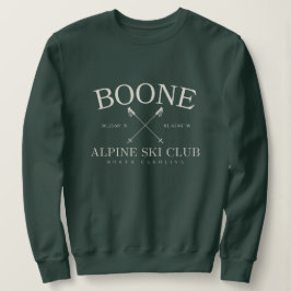 Boone Alpine Ski Club North Carolina Sweatshirt