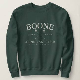 Boone Alpine Ski Club North Carolina Sweatshirt