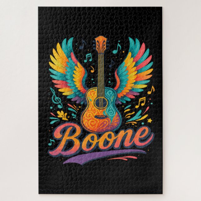 Boone Gitarre (Vertikal)