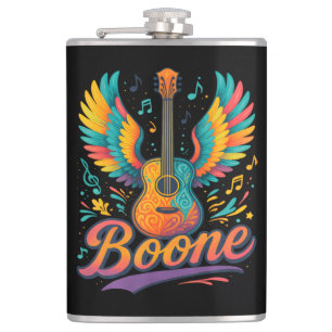 Boone Gitarre Flachmann