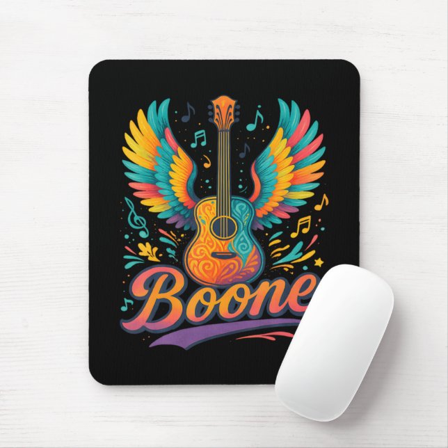 Boone Gitarre Mousepad (Mit Mouse)