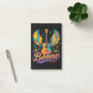 Boone Gitarre Post-it Klebezettel