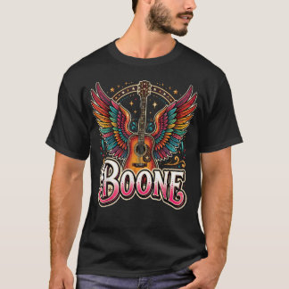Boone Musikliebhaber Vibes Bunt T-Shirt