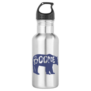 Boone North Carolina Bear Edelstahlflasche