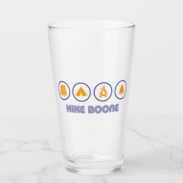 Boone North Carolina Glas (Vorderseite)