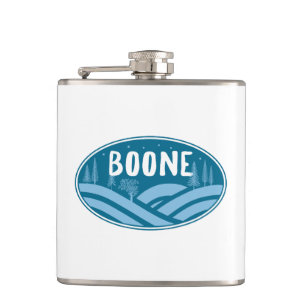 Boone North Carolina im Freien Flachmann