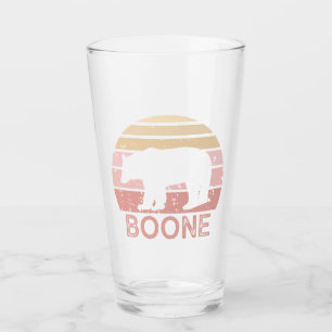 Boone North Carolina Retro Bear Glas