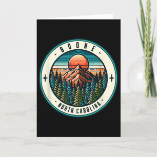 Boone North Carolina Skifahren Snowboardfahren Fam Karte