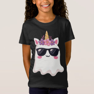 Boonicorn Halloween Süßes Einhorn Boo Geist Kinder T-Shirt