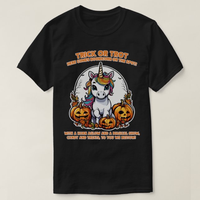 Boonicorn-Trick T-Shirt (Design vorne)