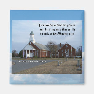 BOONVILLE BAPTIST CHURCH-MAGNET MAGNET