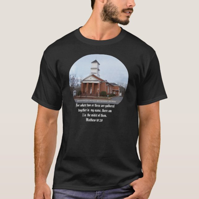 BOONVILLE VEREINIGTER METHODIST CHURCH-T-SHIRT T-Shirt (Vorderseite)