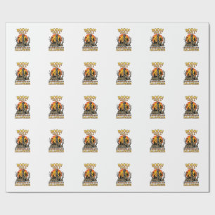 Booo Spooktakuläres Halloween Hexen Kessel Schloss Geschenkpapier