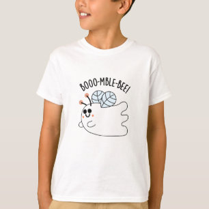 Booomble Bee Funny Ghost Bee Pun T-Shirt