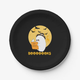 Boooooks Shirt Boo Read Books Halloween Pappteller