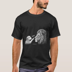 Boop Lukas 10 19 lustiger Löwe und Lamm Boop Bibel T-Shirt