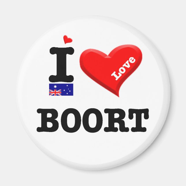 BOORT - I LIEBE MAGNET (Vorne)