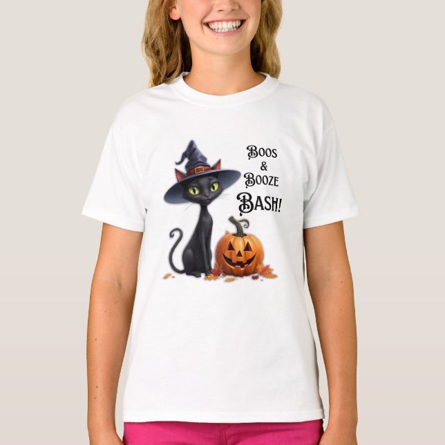 Boos & Booze Bash ! T-shirt (Devant)