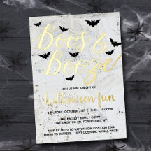 Boos & Booze Halloween-Party Real