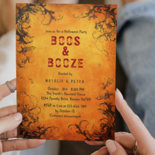 Boos & Booze I Ivy Einladung