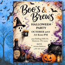 Boo's & Brews Halloween-Cocktailparty
