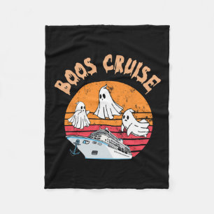 Boos Cruise Trip Sonniges Halloween Kostüme Matchi Fleecedecke