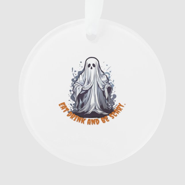 Boos geben mir Schokolade Ornament (Vorderseite)