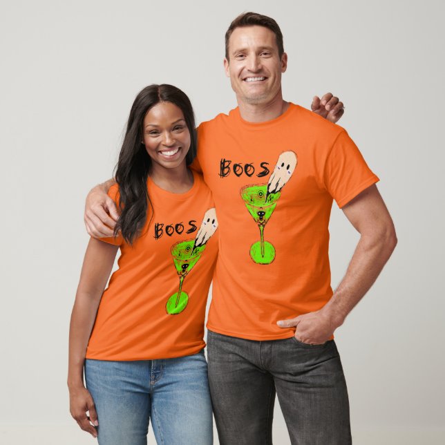 Boos Halloween-Party Vintag Ghost T-Shirt (Unisex)