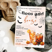 Boos und Ankurbelung des Halloween-Party