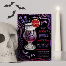Boos und Booze Halloween Kostüme und Cocktails