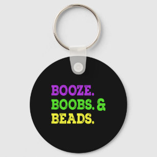 Boost Breast Beads Funny Mardi Gras Karneval Party Schlüsselanhänger