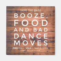 Boost Food Bad Dance bewegt rustikale Country Wedd