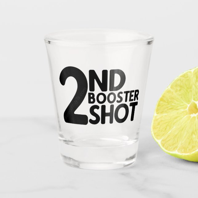 Booster Shot Schnapsglas (Vorderseite)