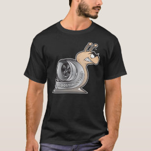 BoostingSnail Logo-T - Shirt SCHWARZES