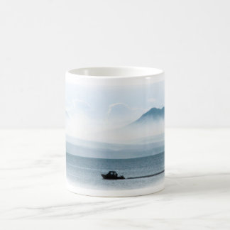 Boot auf Yellowstone See Kaffeetasse