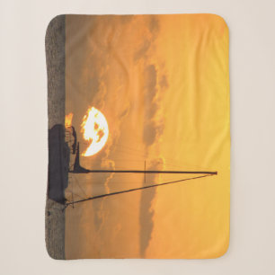 Boot bei Sonnenuntergang Sherpadecke