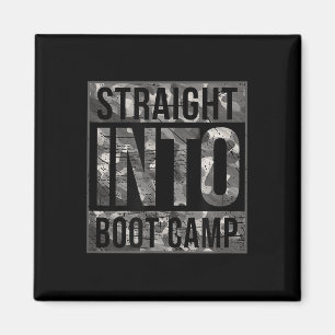 Boot Camp Basic Training Shirt für neue militärisc Magnet