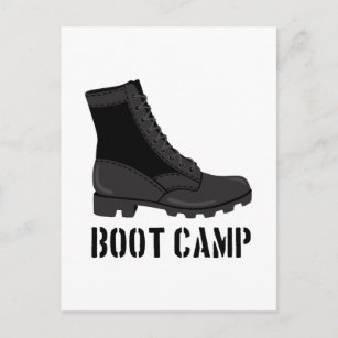 Boot Camp Postkarte
