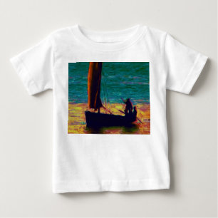 Boot Friedliche Meeresschwimmtauchgänge Destiny's Baby T-shirt