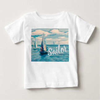 Boot Friedliche Meeresschwimmtauchgänge Destiny's  Baby T-shirt