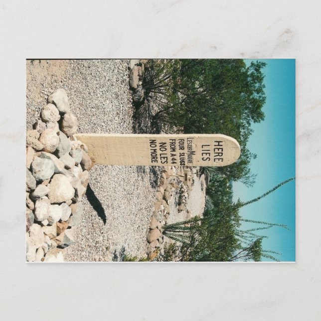 Boot Hill Postkarte (Vorderseite)