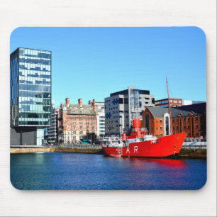 Boot im Albert Dock Mousepad