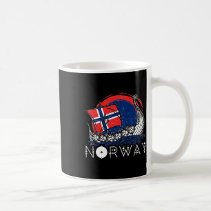 Boot Norwegische Flagge Norwegen Wikinger-Schiff S Kaffeetasse