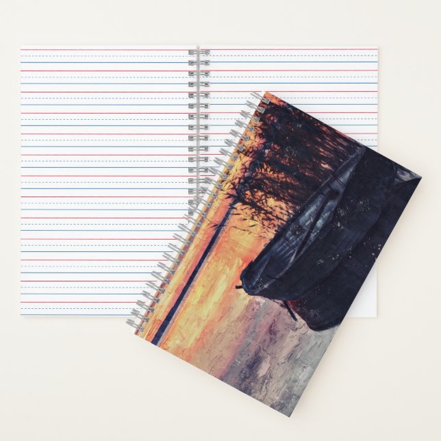 Boot Notizbuch (Innen)