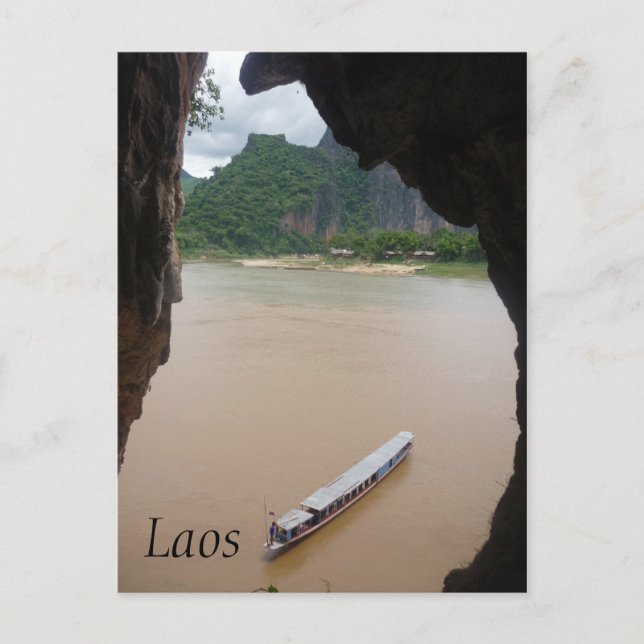 Boot Postkarte (Vorderseite)