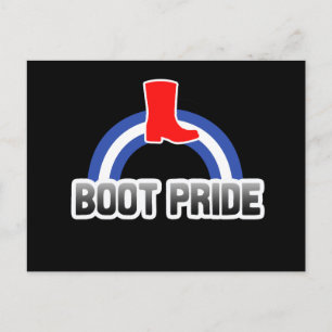 Boot Pride Postkarte