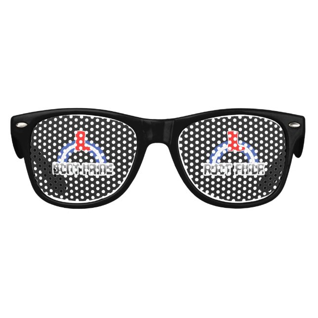 Boot Pride Sonnenbrille (Vorderseite)