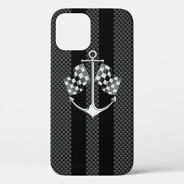 Boot Racing Nautical Modern Stils Case-Mate iPhone Hülle (Rückseite)